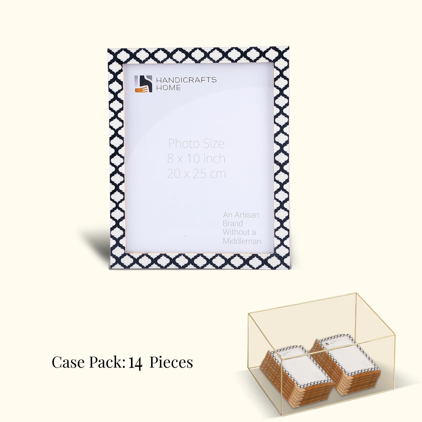 Decorative Picture Frames  Casablanca Negra , Pack of 14