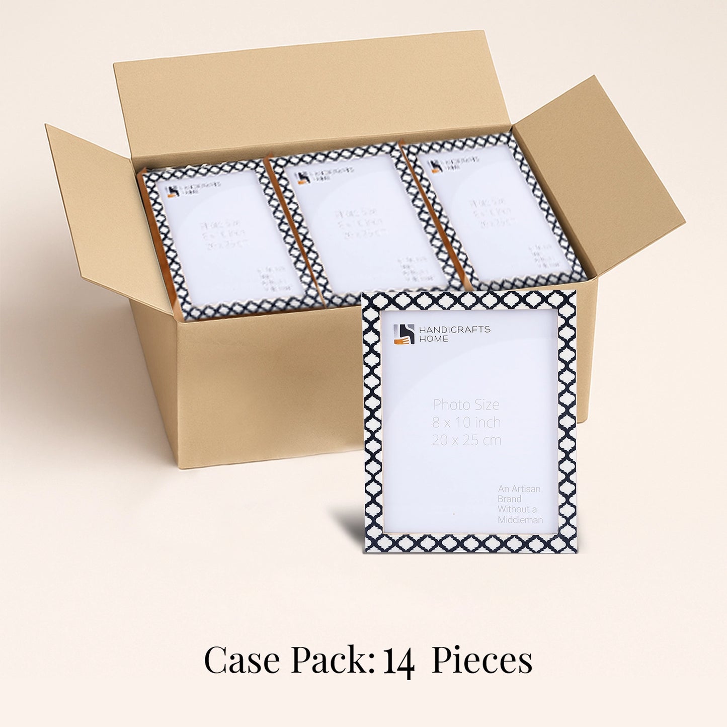 Decorative Picture Frames  Casablanca Negra , Pack of 14