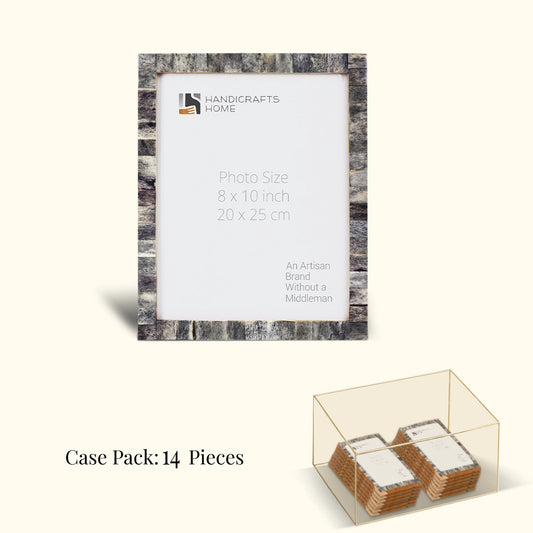 Decorative Picture Frames, Grey , Pack of 14