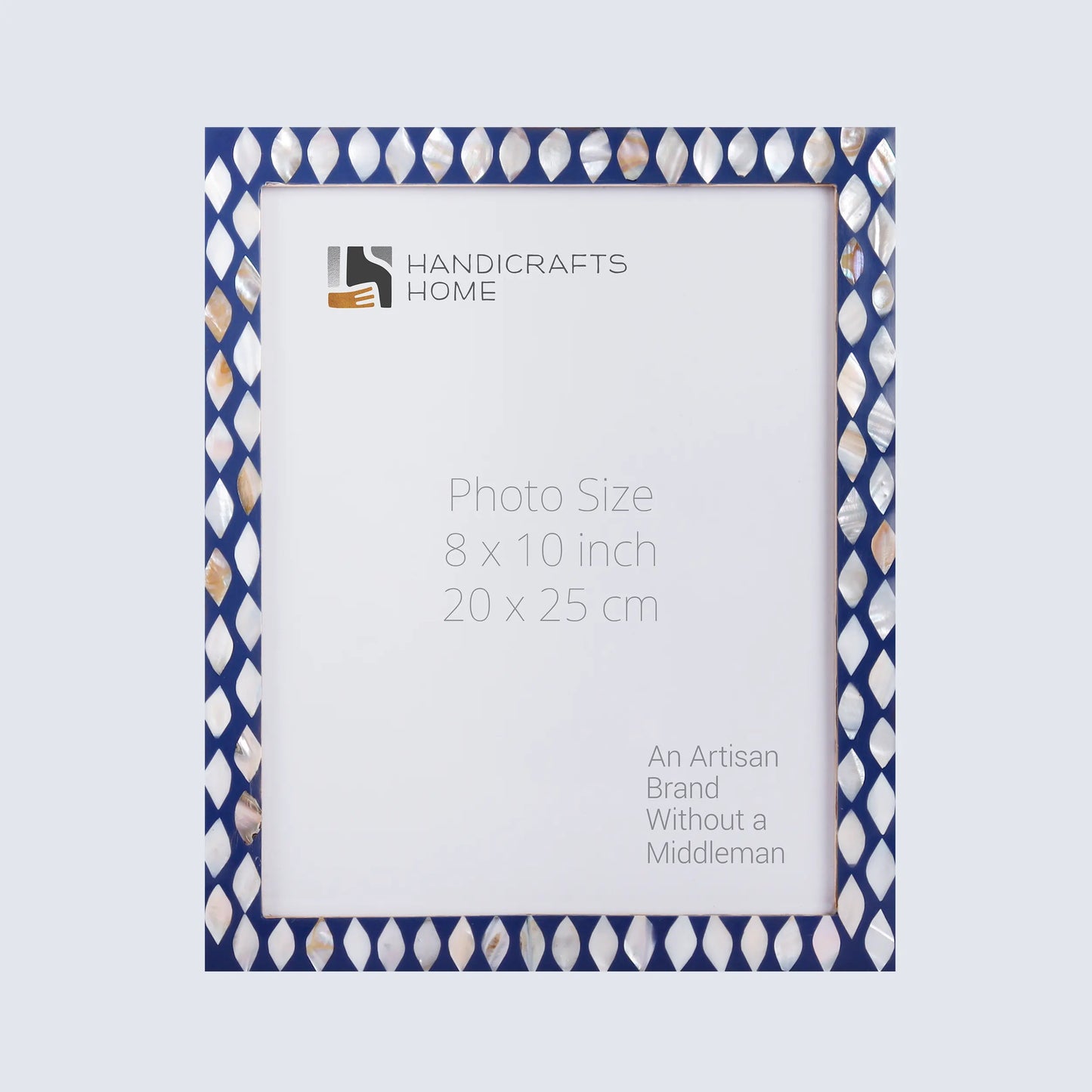 Photo Frame Avant Drops Collection Blue & White - 4x6, 5x7, 8x10