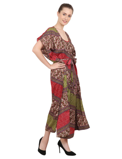 Ethnic Inspired Prints Women's Kaftan Dresses - One Size (P325)