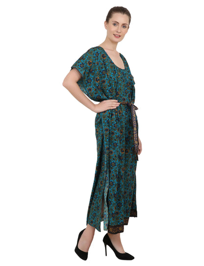 Ethnic Inspired Prints Women's Kaftan Dresses - One Size (P393)