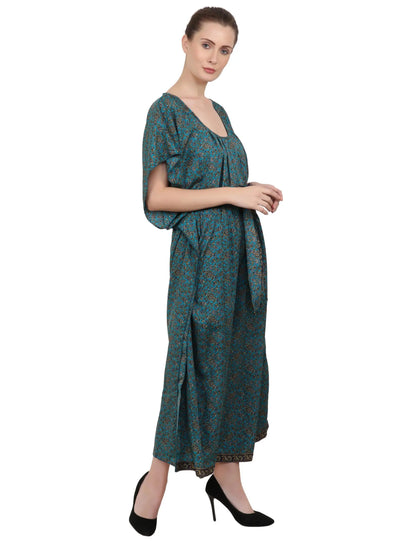 Ethnic Inspired Prints Women's Kaftan Dresses - One Size (P414)