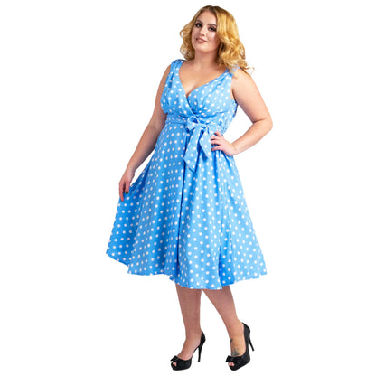 Dress 40s 50s Swing Vintage Rockabilly Ladies Retro Prom Party - Available in 4 Colors