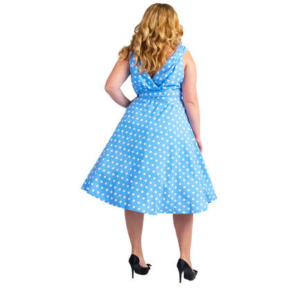 Dress 40s 50s Swing Vintage Rockabilly Ladies Retro Prom Party - Available in 4 Colors