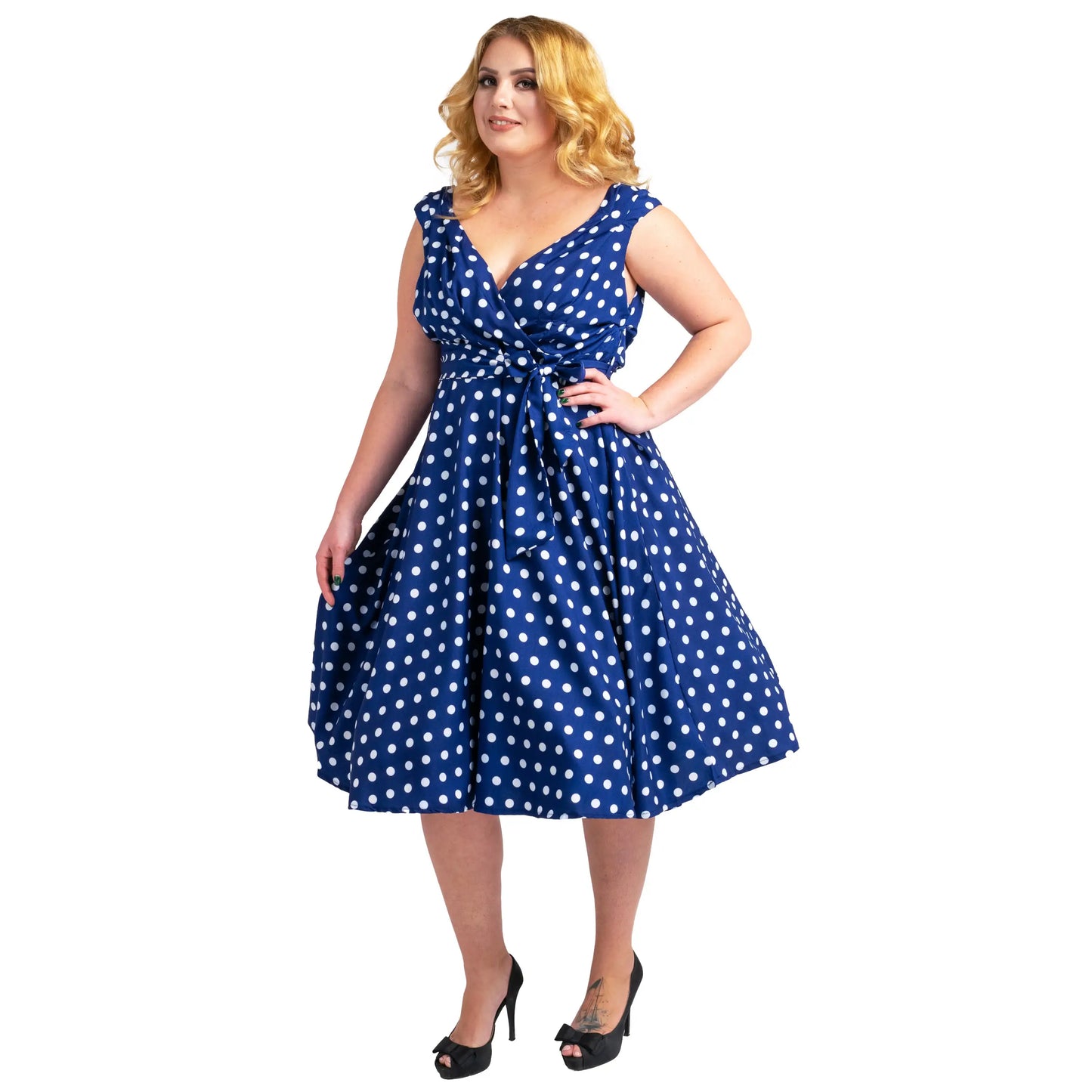 Dress 40s 50s Swing Vintage Rockabilly Ladies Retro Prom Party - Available in 4 Colors