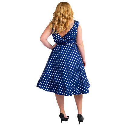 Dress 40s 50s Swing Vintage Rockabilly Ladies Retro Prom Party - Available in 4 Colors