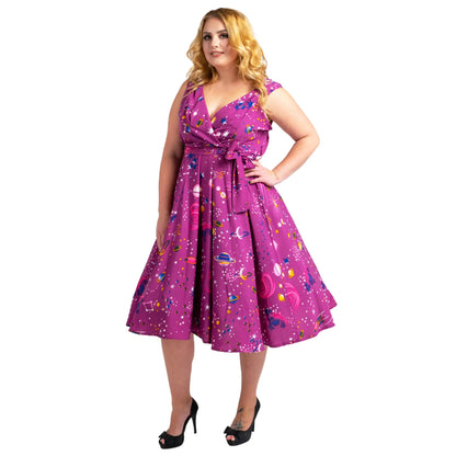 Women's Fashion Clothing Retro Galaxy Rockabilly Vintage Dresses - Available in 3 Colors