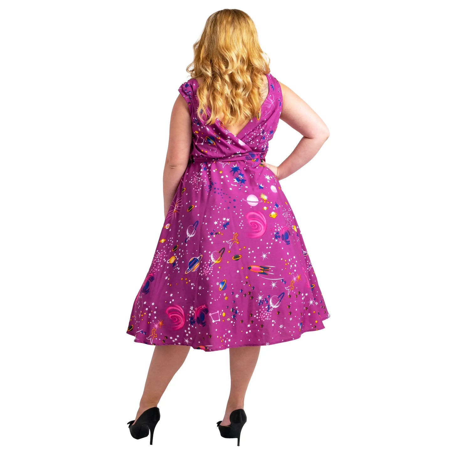 Women's Fashion Clothing Retro Galaxy Rockabilly Vintage Dresses - Available in 3 Colors