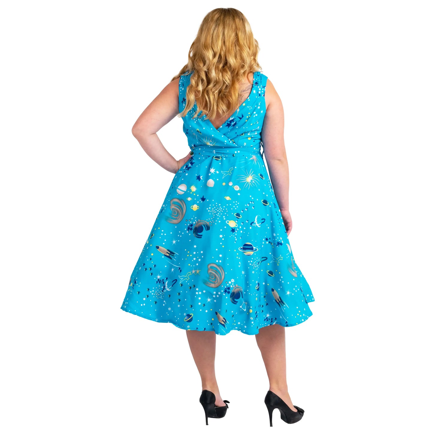 Women's Fashion Clothing Retro Galaxy Rockabilly Vintage Dresses - Available in 3 Colors