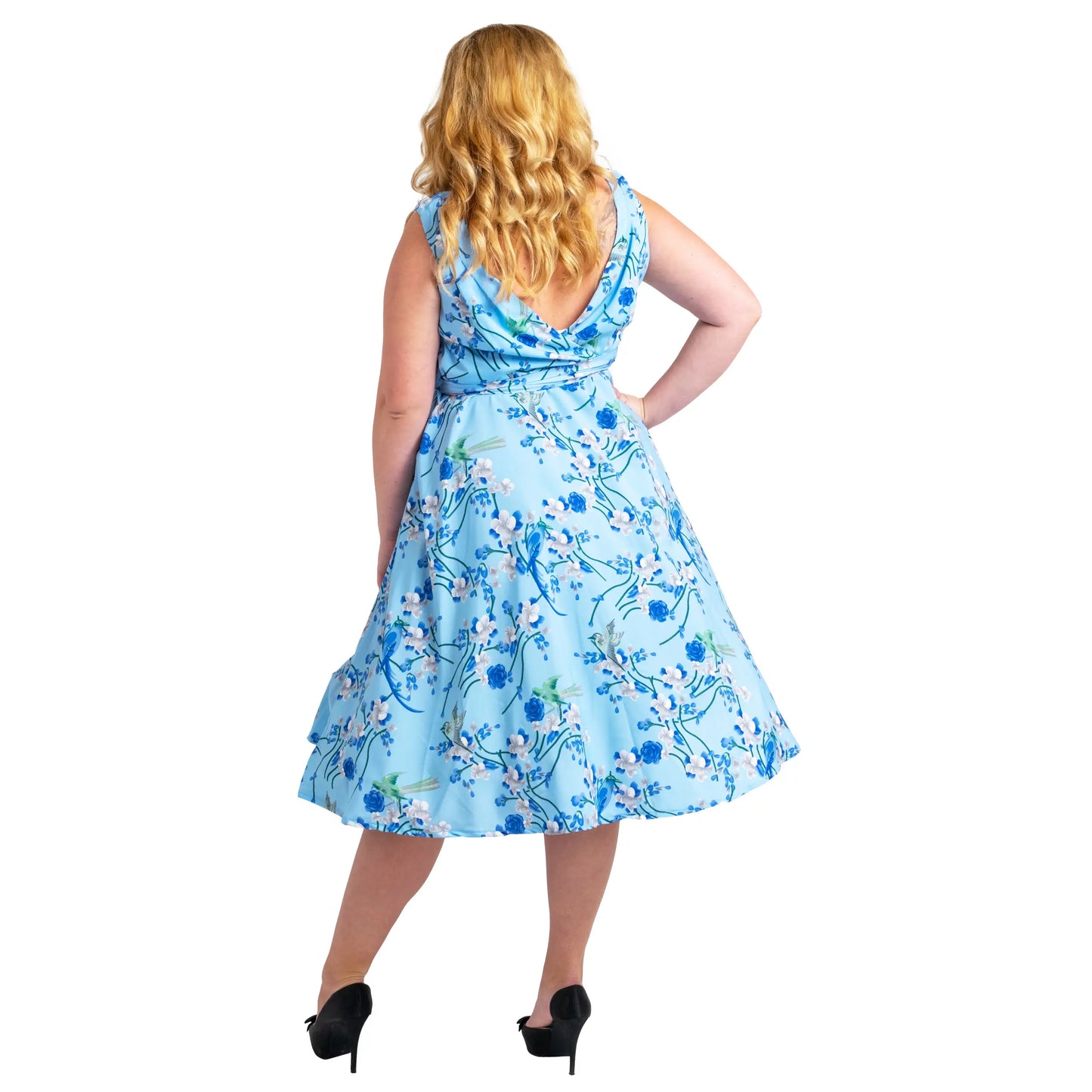 Women's Fashion Clothing Retro Bird Rockabilly Vintage Dresses - Available in 3 Colors