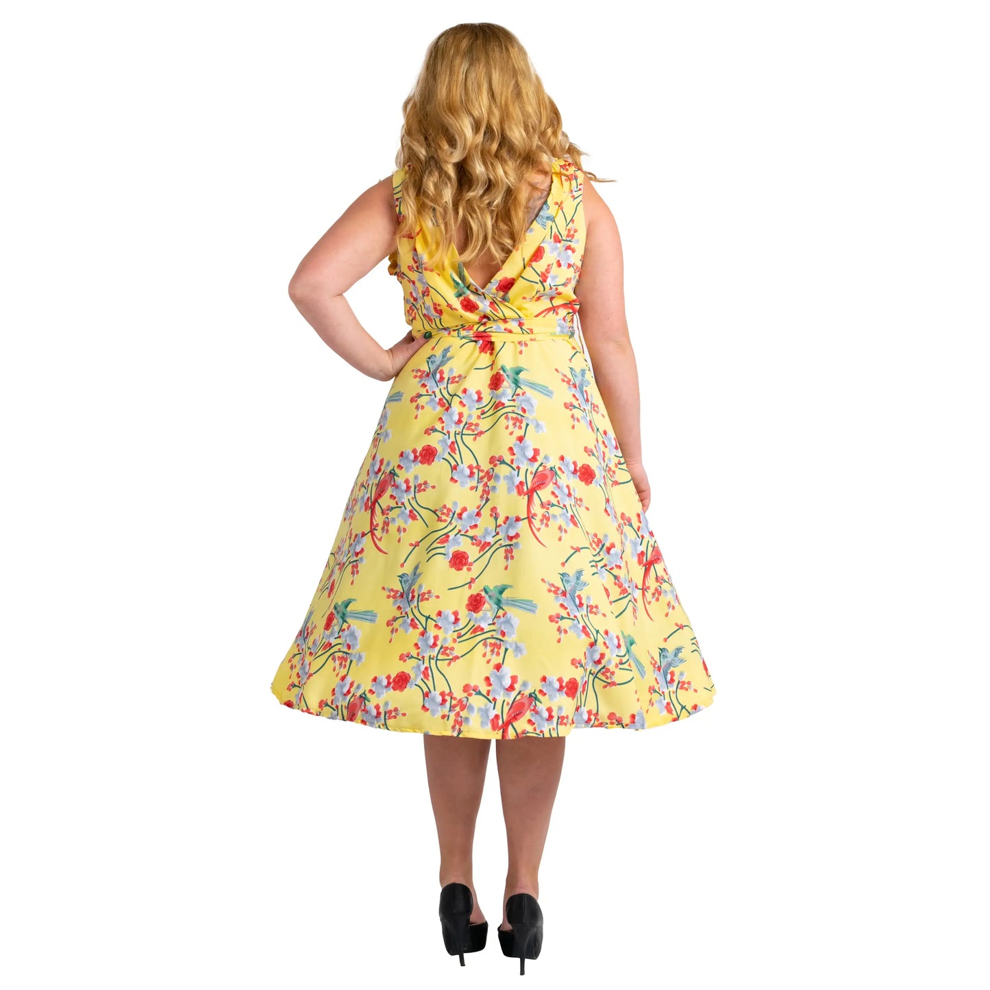 Women's Fashion Clothing Retro Bird Rockabilly Vintage Dresses - Available in 3 Colors