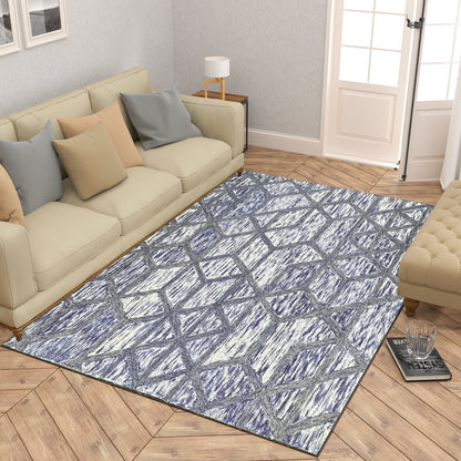 Premium Hand-Tufted Rug Made of 100% Wool  - Artic Crystal - 3x5 Feet