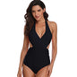 One Piece Swimsuits Swimwear Monokini Back - Black & Red