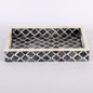 Decorative Tray Moroccan Pattern Grey & White - Available in 3 Sizes