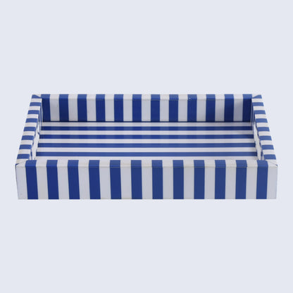 Decorative Trays Riviera Elance Pattern Wood & Resin Inlay Collection in 12x8