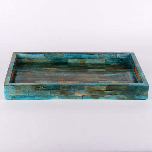 Decorative Tray Ideal Ottoman Verdigris - Available in 3 Sizes