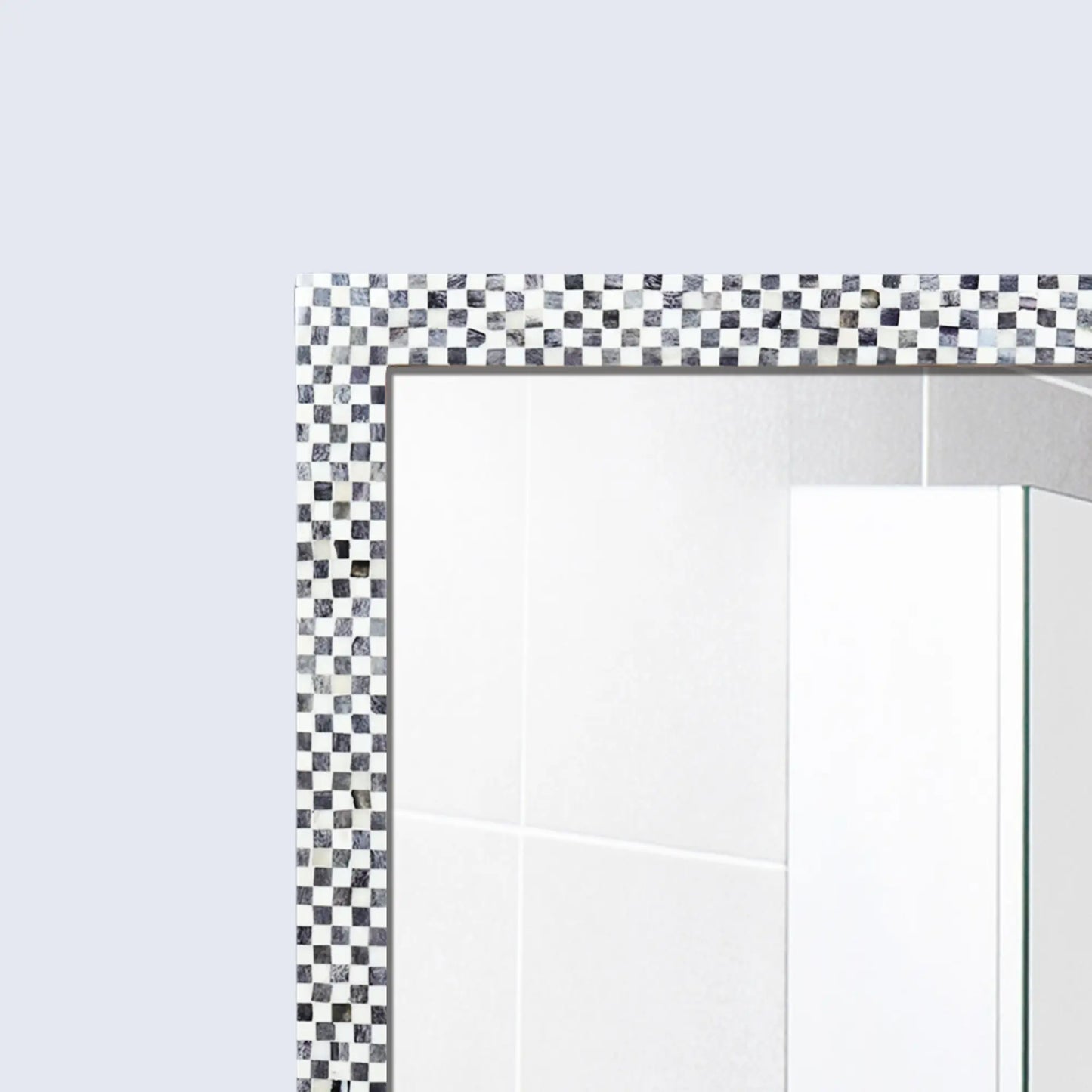 Make to Order Checkered Pattern Mirror - Available in 9 Sizes