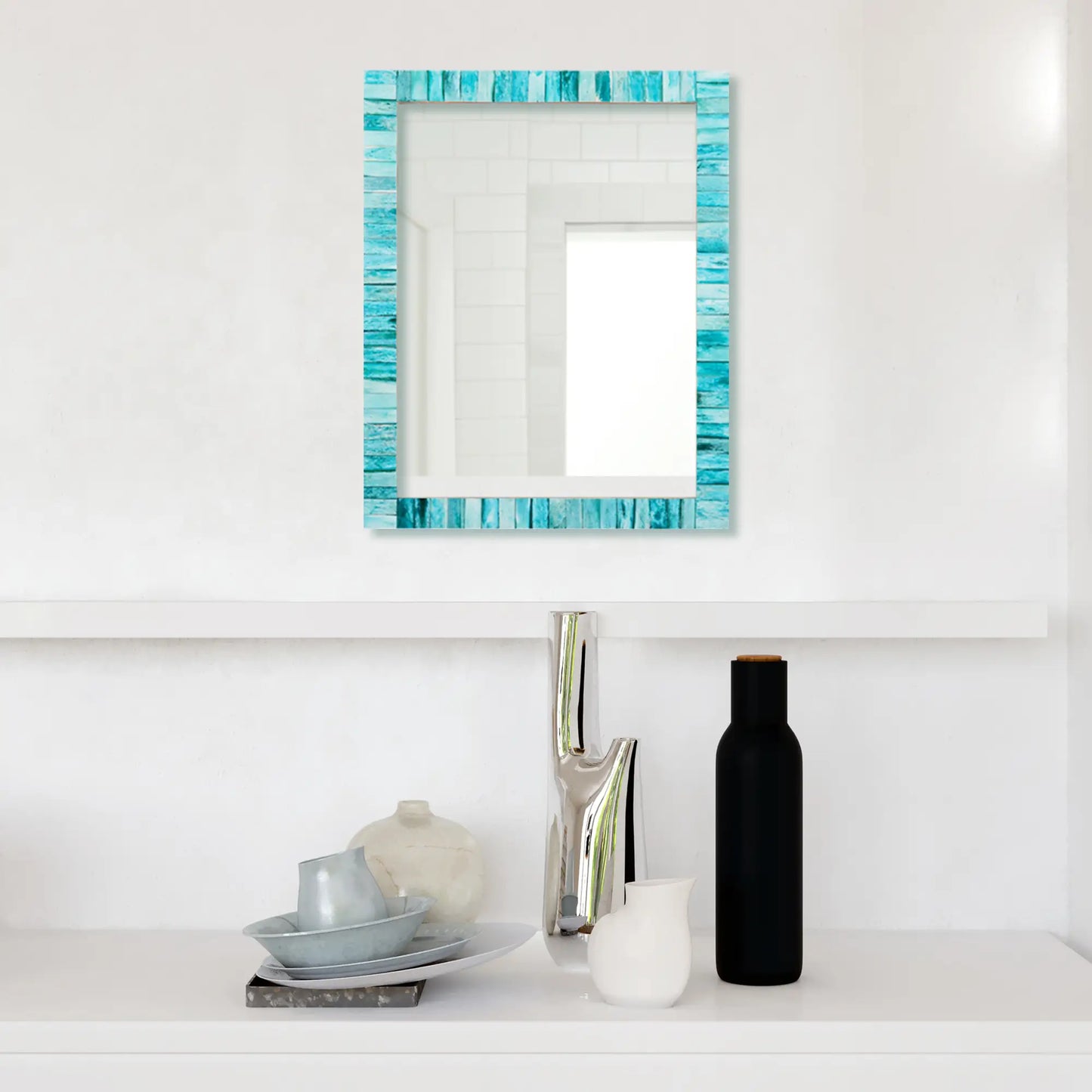 Make to Order Classic Green Mirror- Available in 4 Sizes