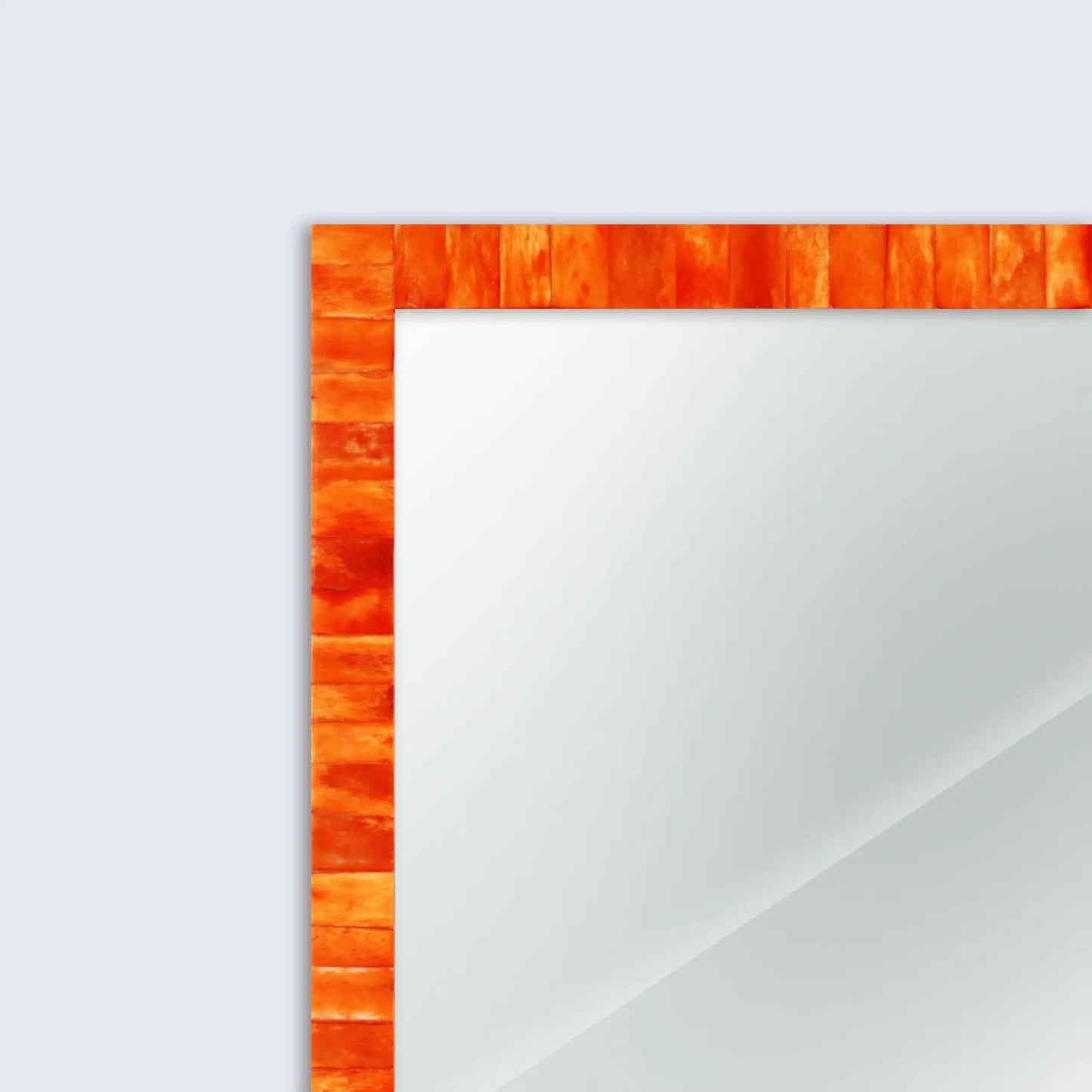 Make to Order Classic Orange Mirror - Available in 8 Sizes