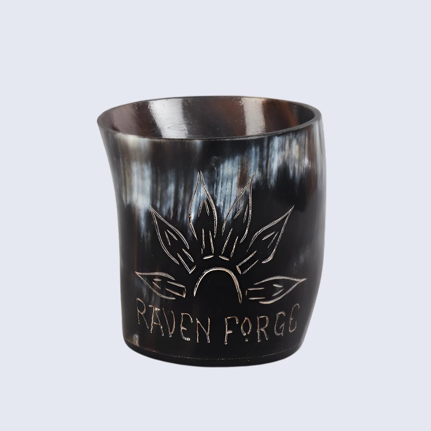 Horn Whiskey Shot Glasses Pack (4,8 & 12) – Hold Up to 6.5oz, Sunburst