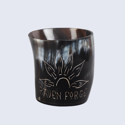 Horn Whiskey Shot Glasses Pack (4,8 & 12) – Hold Up to 6.5oz, Sunburst