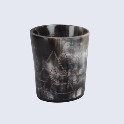 Horn Whiskey Shot Glasses Pack (4,8 & 12) – Hold Up to 6.5oz, Odin