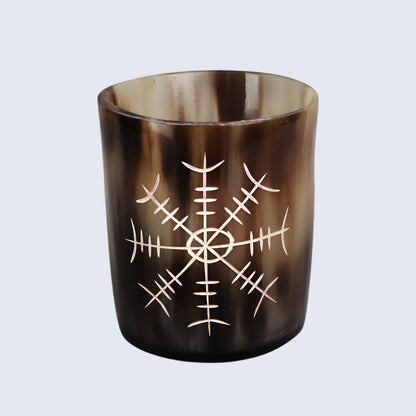 Horn Whiskey Shot Glasses Pack (4, 8 & 12) – Hold Up to 6.5oz, Nordic Compass